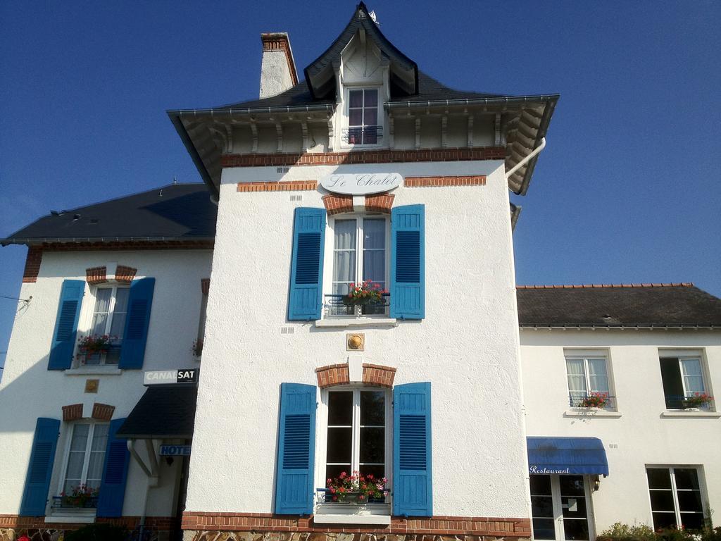 Hotel Restaurant Le Chalet Guéméné-Penfao Exteriör bild